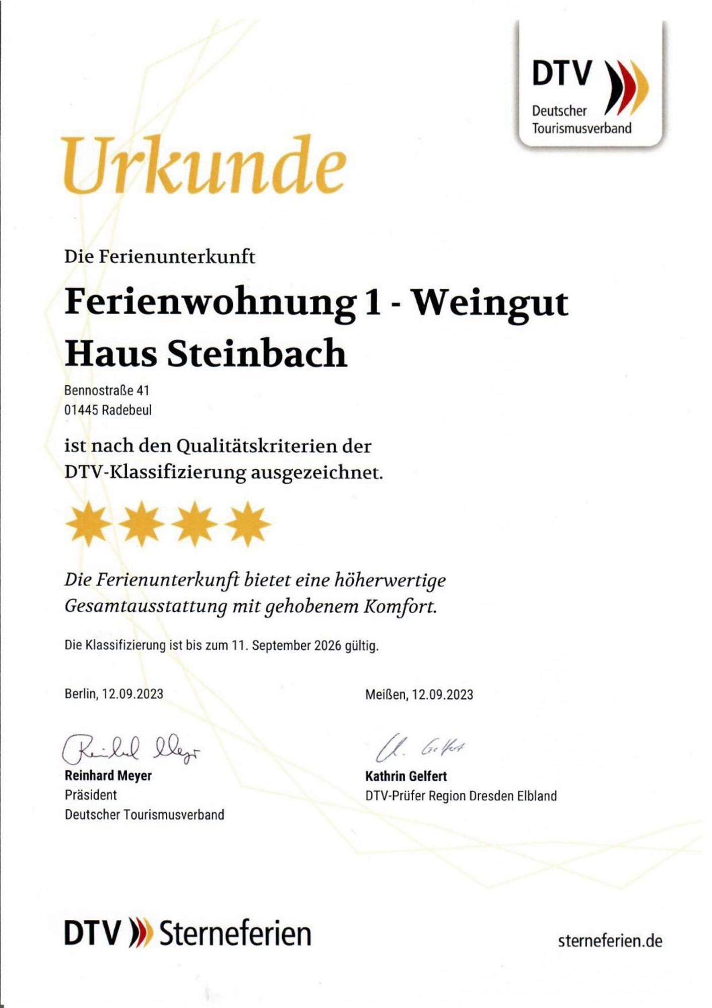 Weingut Haus Steinbach Villa Radebeul Kamer foto